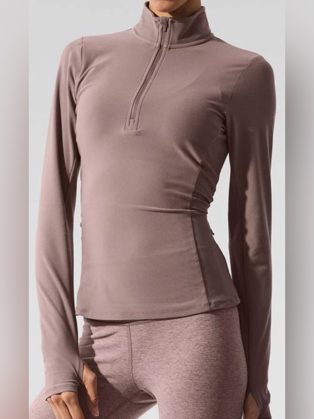 ALO half zip pullover size M